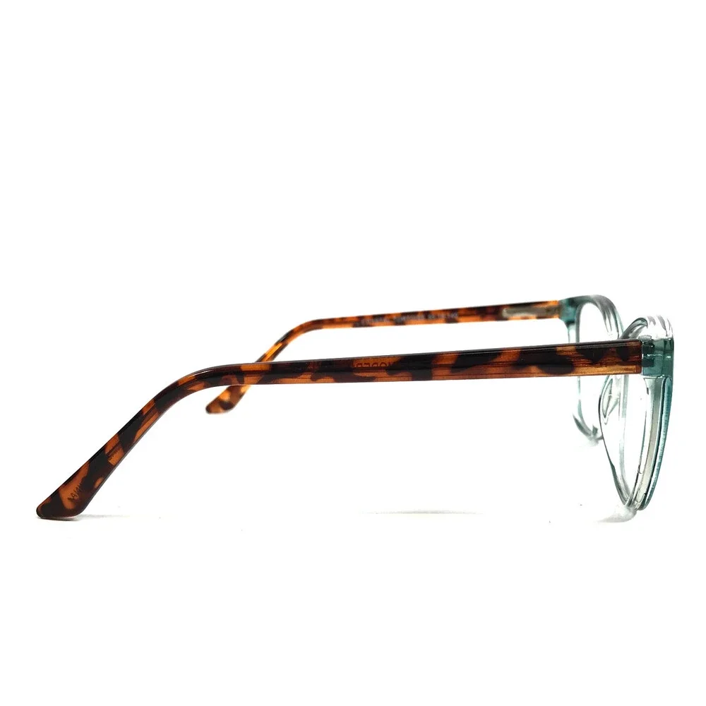 Modern Eyeglasses Frames EFFORT CRYSTAL TORTOISE Cat Eye Full Rim 55-16-140
